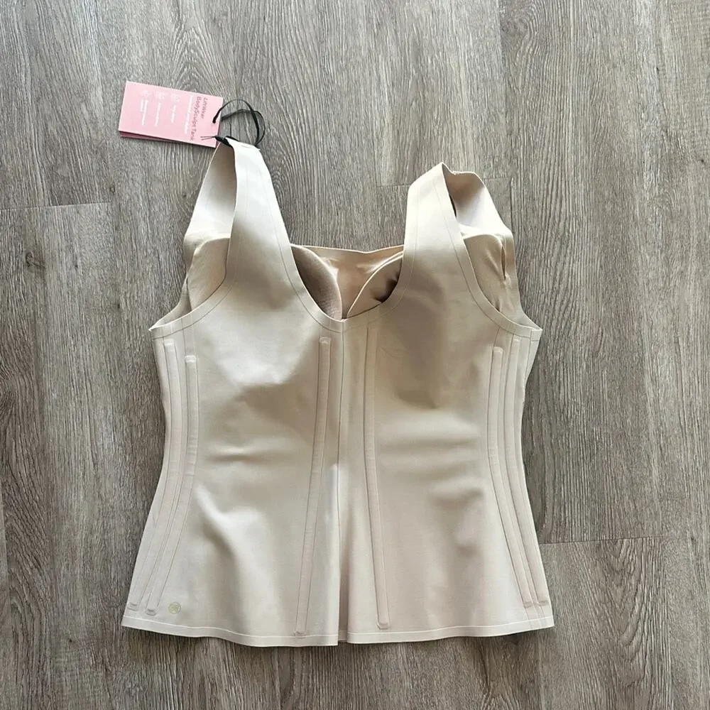 NWT‎ Honeylove Liftwear BodySculpt Tank Top Beige Size XXL Shapewear